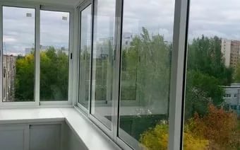 Алюминиевое остекление лоджии и балкона